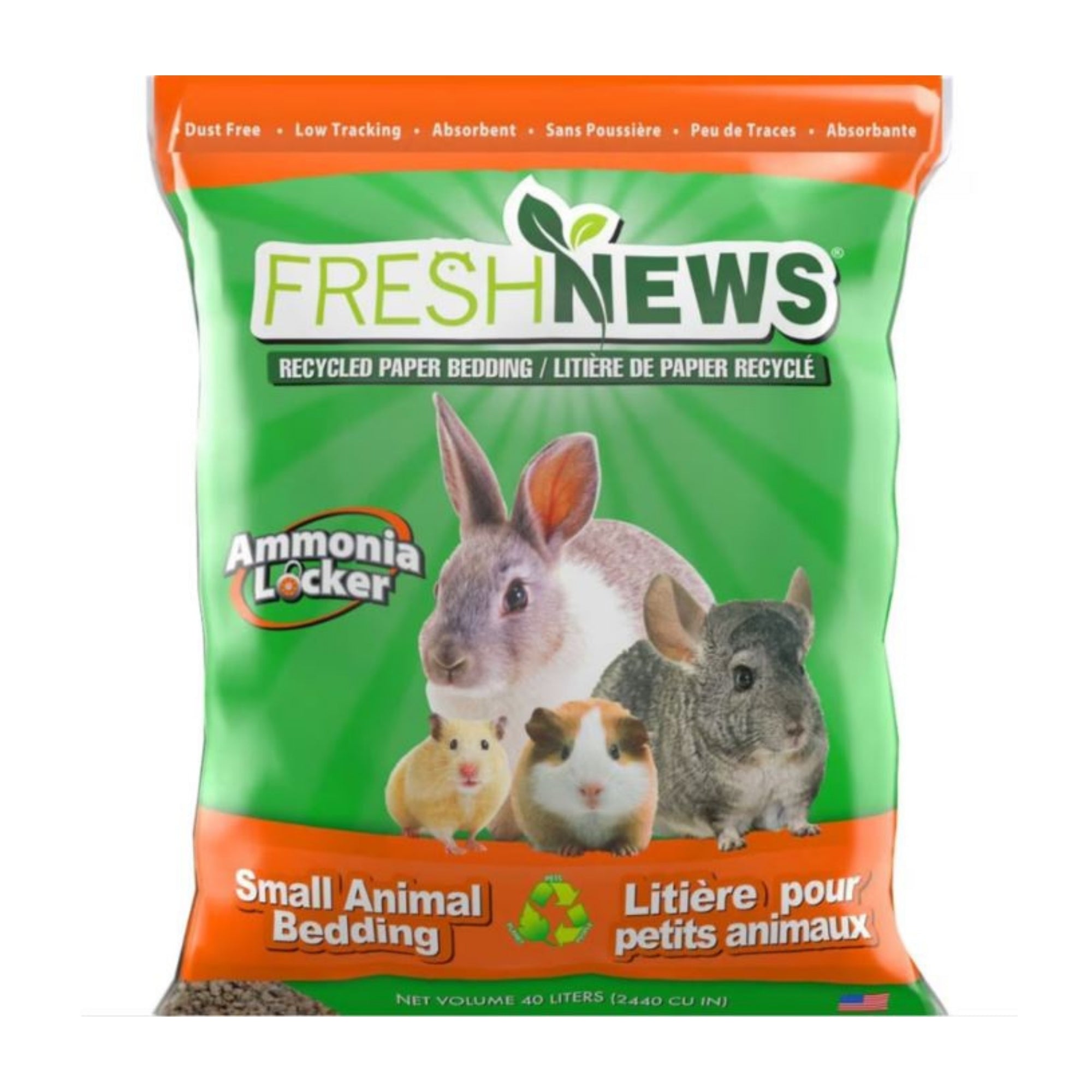 Fresh News Small Animal Bedding Gray