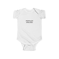 Still flirting after all these dishes Printed for Tiny Love Notes baby bodysuit – original NewGiftDay design