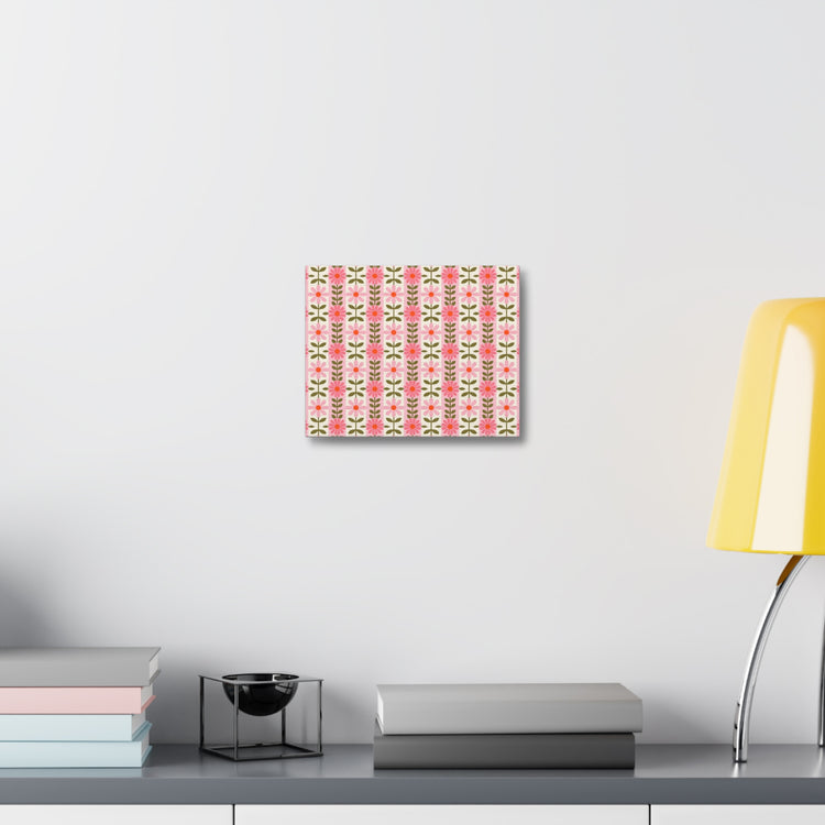 Retro Daisy Blooms canvas – original NewGiftDay design, view 4