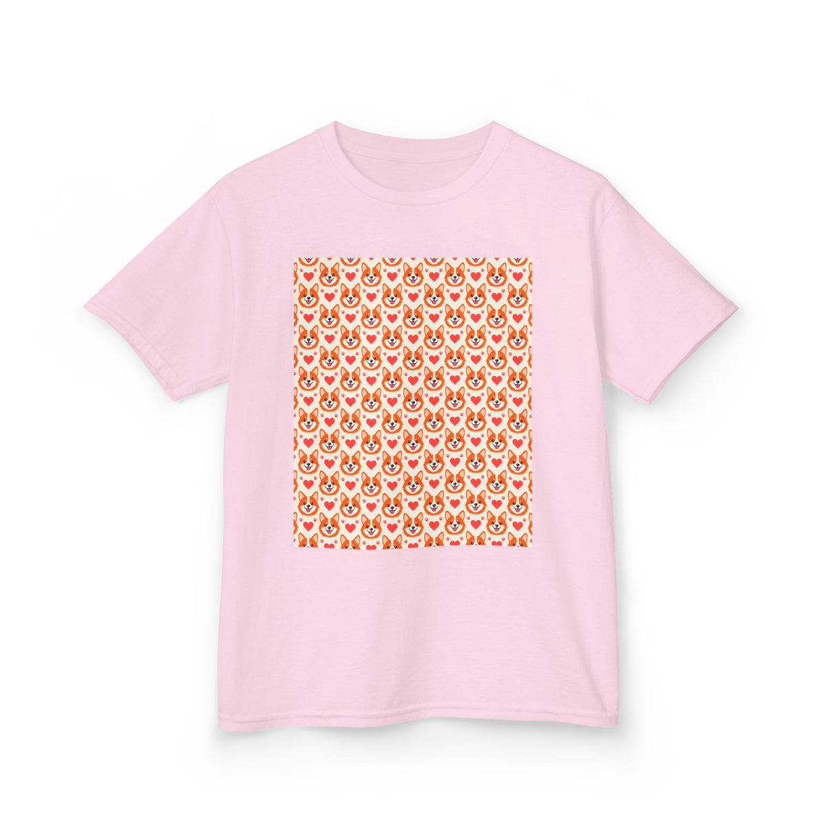 Corgi Hearts Kids Heavy Cotton™ kids tee – original NewGiftDay design, view 15