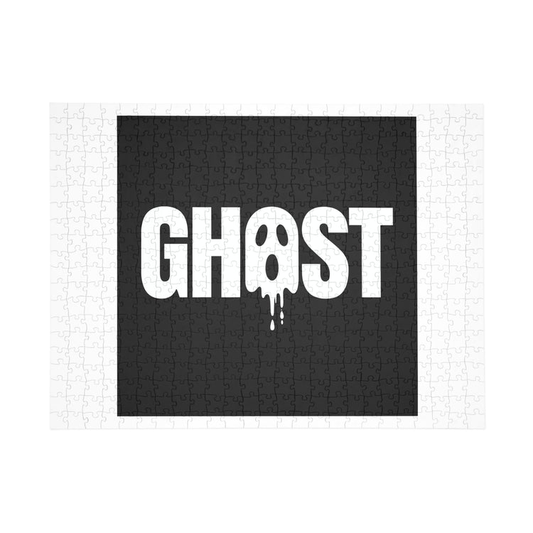 Dripping Ghost Lettering Halloween for Cozy Nights puzzle – original NewGiftDay design