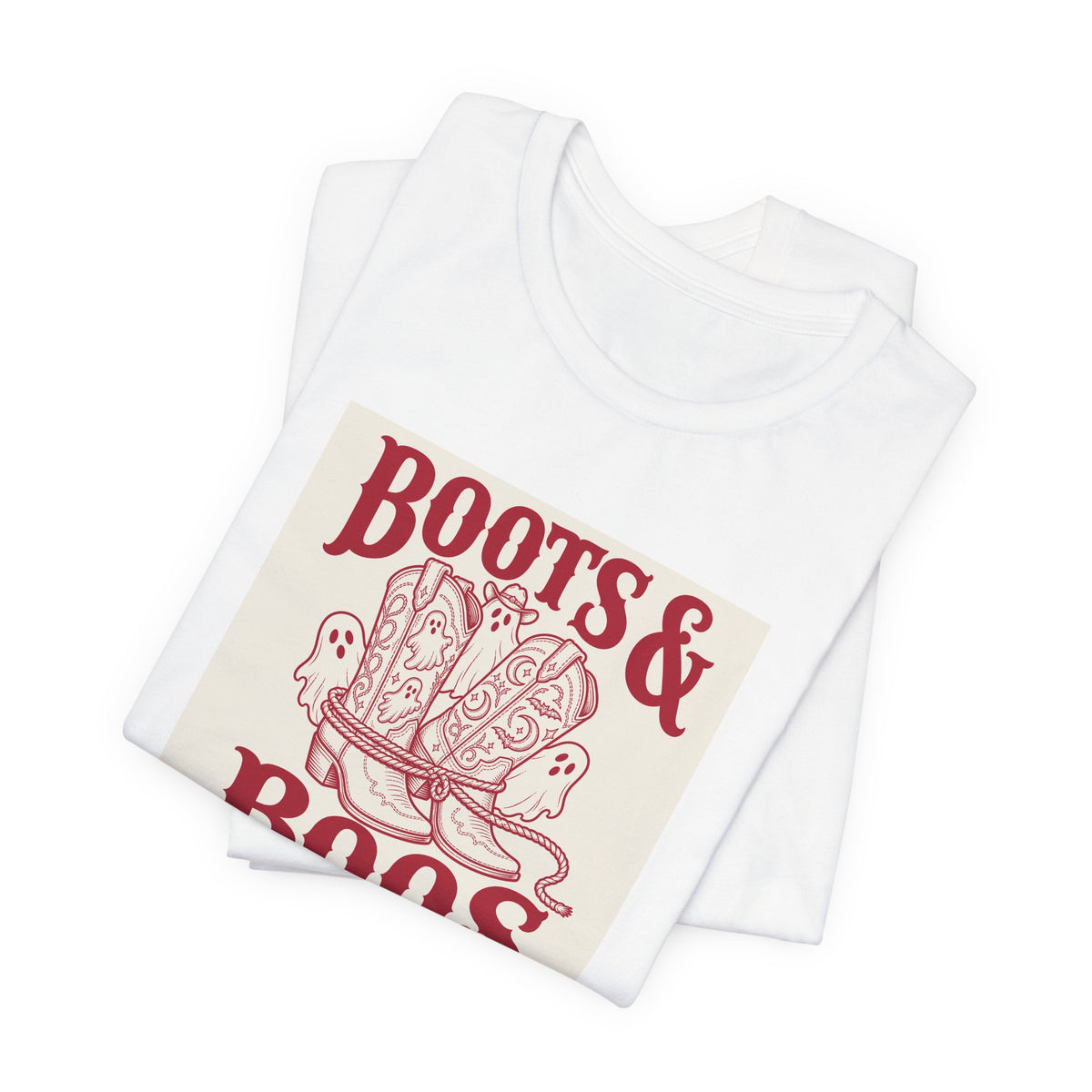 Western Boots Boo Crew T-shirt – original NewGiftDay design, view 10