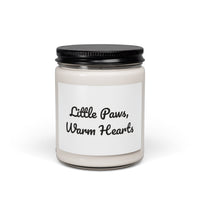 Little Paws Warm Hearts candle – original NewGiftDay design