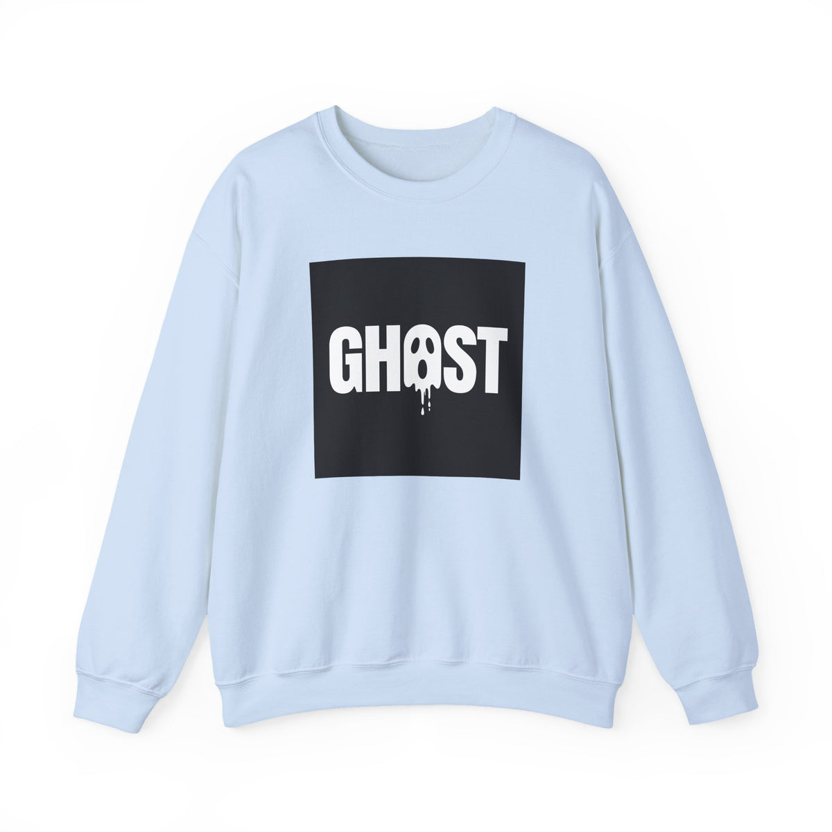 Minimal Ghost Lettering for Fall sweatshirt – original NewGiftDay design, view 4