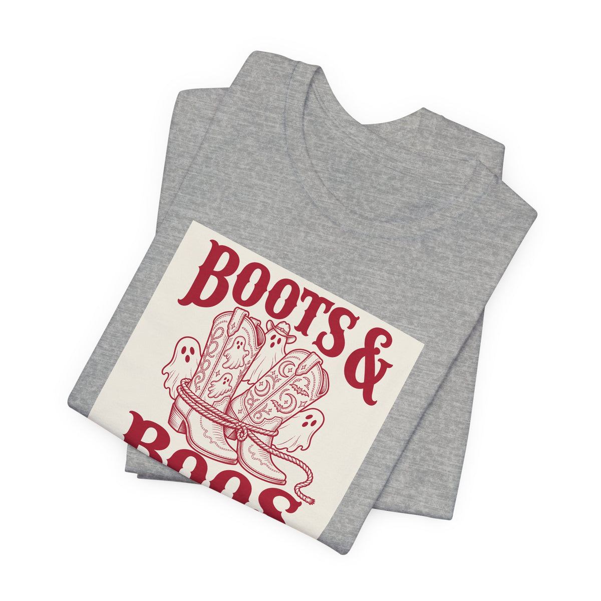 Western Boots Boo Crew T-shirt – original NewGiftDay design, view 31
