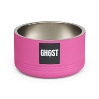Ghost Lettering with Spooky-Cute Drips pet bowl – original NewGiftDay design, view 2