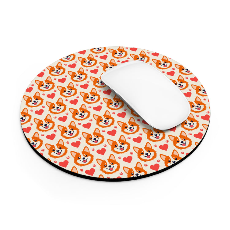 Corgi Hearts mouse pad – original NewGiftDay design, view 4
