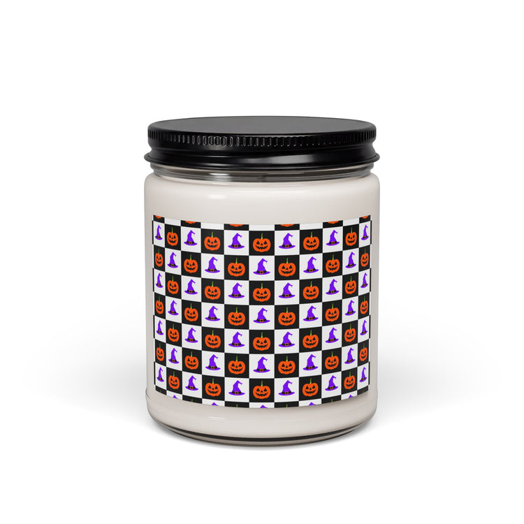 Jack-O'-Lantern Parade Scented Soy Candle, 9oz design