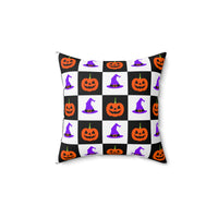 Jack-O'-Lantern Parade pillow – original NewGiftDay design, view 2