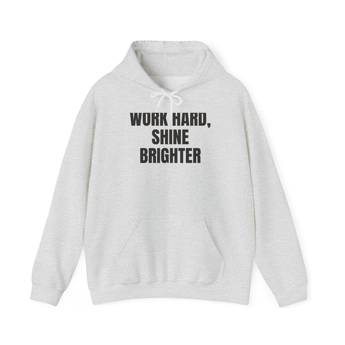 Work Hard Shine Brighter hoodie – original NewGiftDay design, view 2