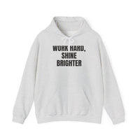Work Hard Shine Brighter hoodie – original NewGiftDay design, view 2