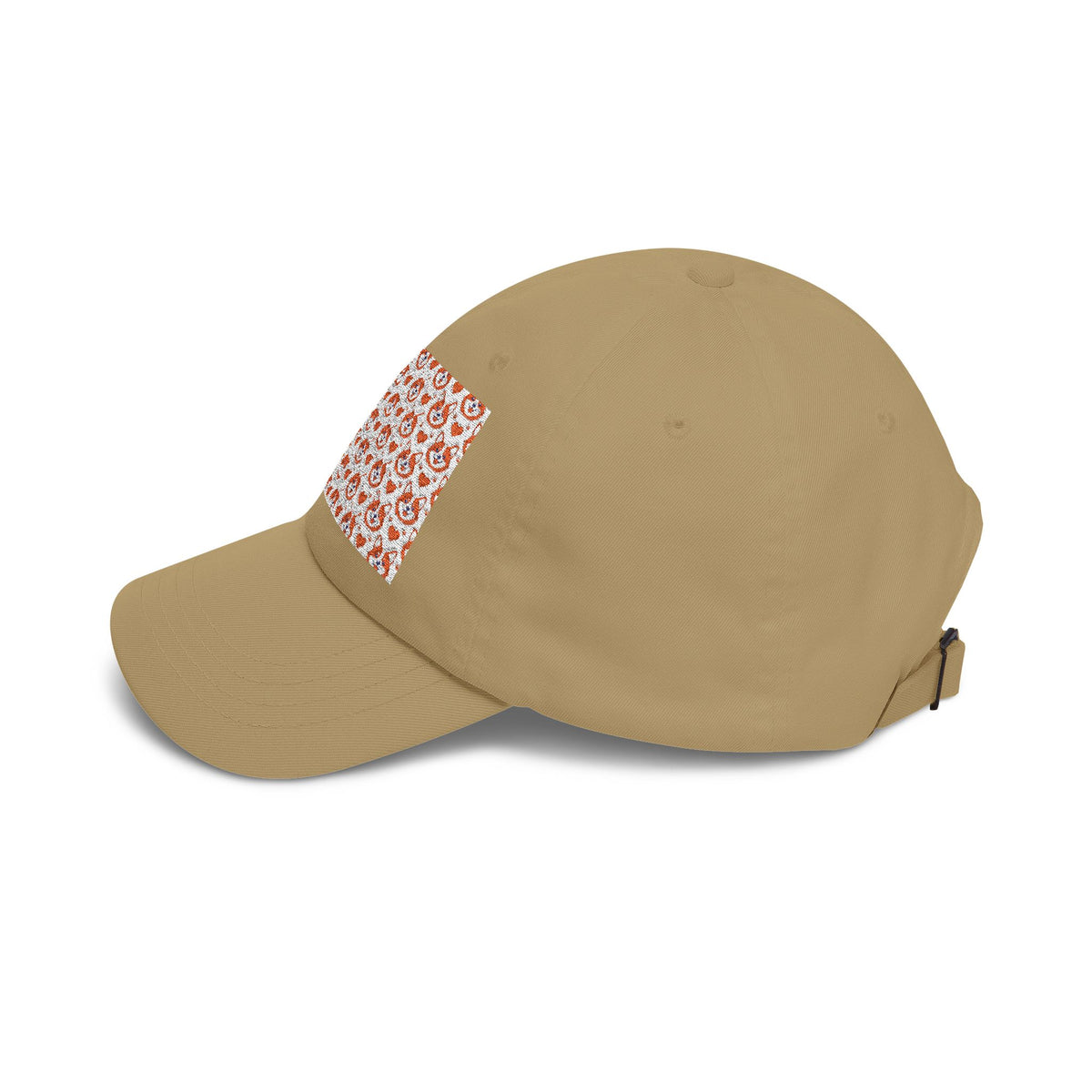 Corgi Hearts Classic Dad Cap hat – original NewGiftDay design, view 13