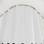 Minimalist Moon Phases Shower Curtain Gift: Celestial Serenity for Modern Homes
