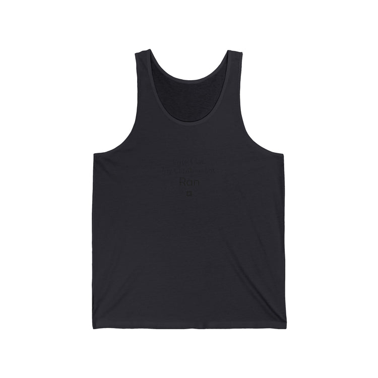 Bigfoot Christmas List Unisex Jersey Tank tank top in dark-grey – original NewGiftDay design