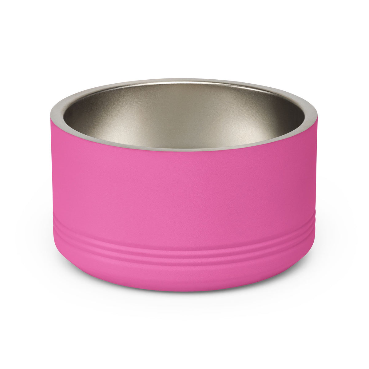 Covered in fur still cuddling Stainless Steel for Mealtimes pet bowl – original NewGiftDay design, view 6