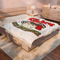 Claus With Confidence blanket – original NewGiftDay design, view 4