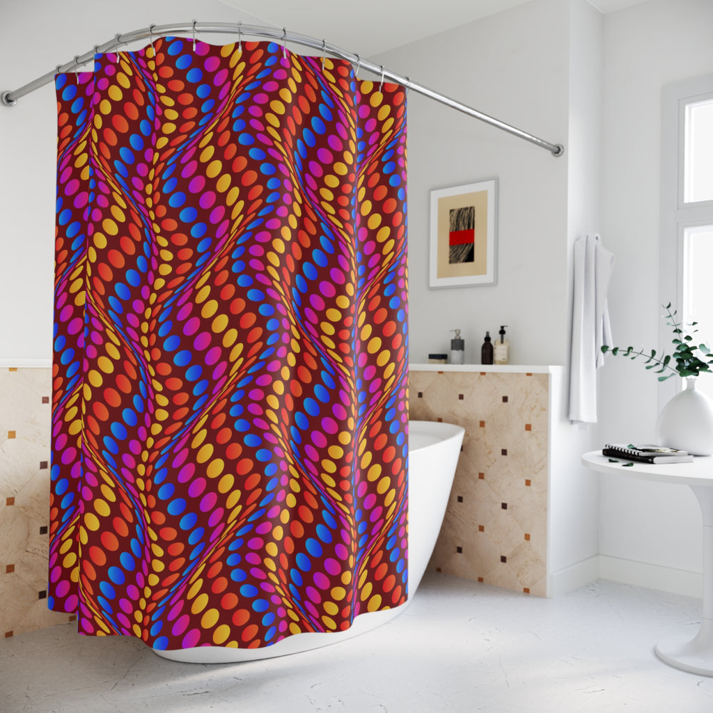 Entranced Wave Shower Curtain