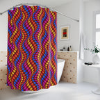 Entranced Wave Shower Curtain