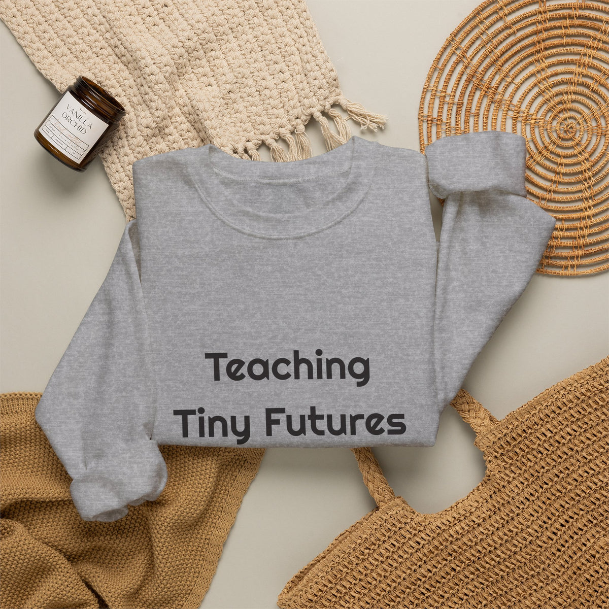 Teaching Tiny Futures sweatshirt – original NewGiftDay design, view 14