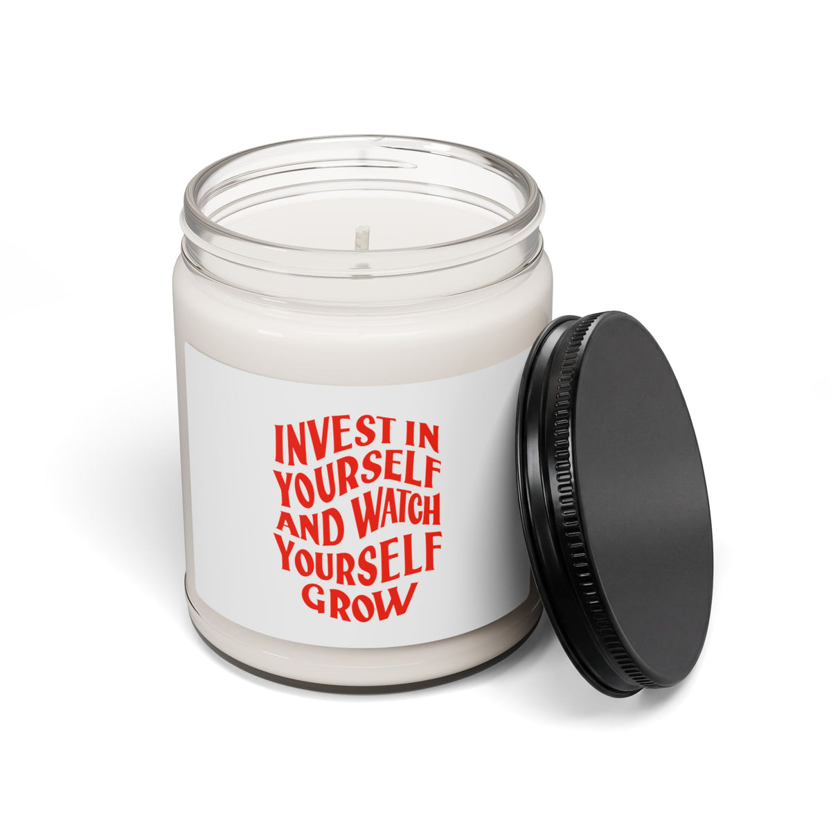 Grow Yourself Scented Soy 9oz candle – original NewGiftDay design, view 2