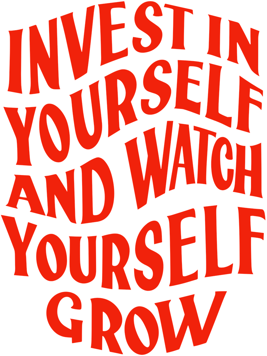 Grow Yourself Tough Phone Cases design artwork
