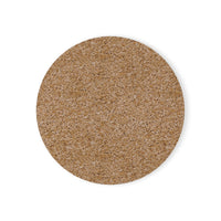 Bigfoot Christmas List Cork Back Coaster mockup