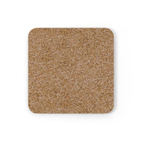 Bigfoot Christmas List Cork Back Coaster mockup