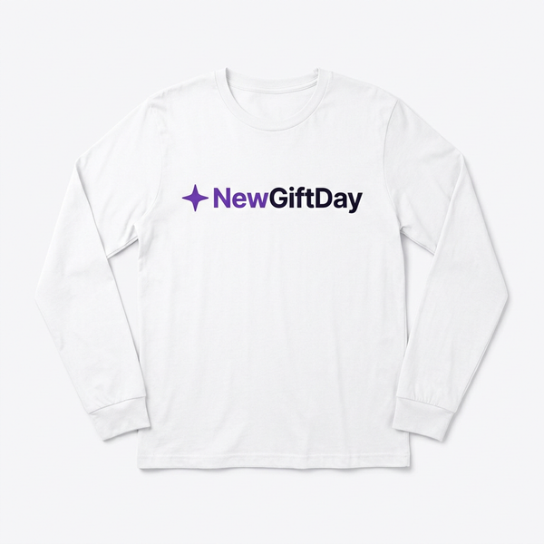long-sleeve gifts with original NewGiftDay designs