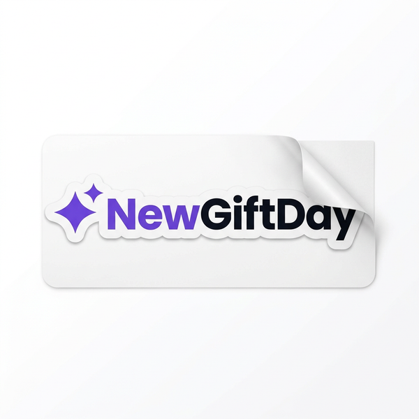 sticker gifts with original NewGiftDay designs